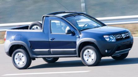 Bemutatkozott a Dacia Duster terepjáró pick-up változata (+Képek)