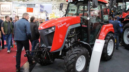 Az új MTZ traktor is bemutatkozott Hannoverben
