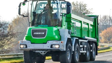 Joskin Cargo-Track - A traktor és a pótkocsi kombinációja