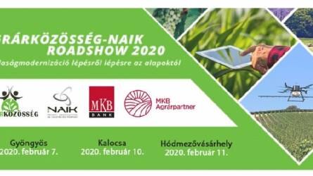 AGRÁRKÖZÖSSÉG-NAIK ROADSHOW 2020 - Gyöngyös