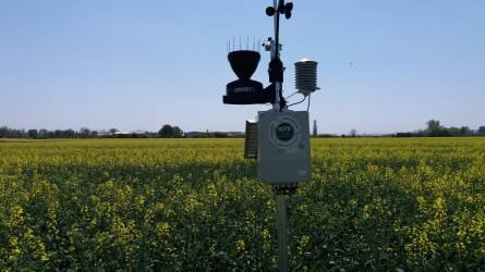 PrecMet agrometeorológiai hálózat – időjárásadatok egyenesen a szántóföldről