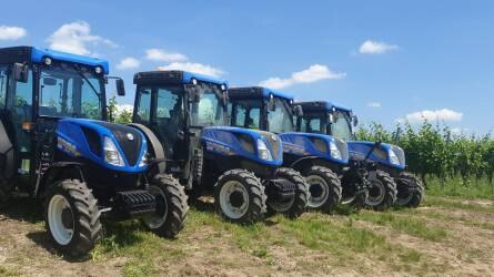 New Holland ültetvényes traktorok a Hilltop Neszmély Zrt. szolgálatában