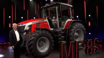 A Massey Ferguson bemutatta az új MF 8S traktorszériáját