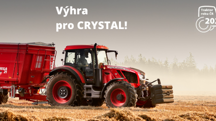 A Cseh Köztársaság legjobb traktora 2020-ban a Zetor Crystal