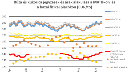 Terményárak: jó kilátások emelkedő árakkal