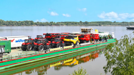 Kombájnok a Dunán: új „útvonalak” a mezőgépek európai szállításában