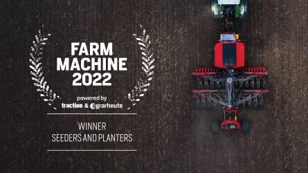 A Väderstad Proceed nyerte el a Farm Machine 2022 kitüntető díjat