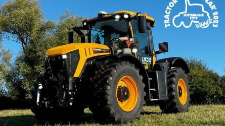 A „Legfenntarthatóbb traktor 2023” díj győztese a JCB Fastrac 4220 iCon!