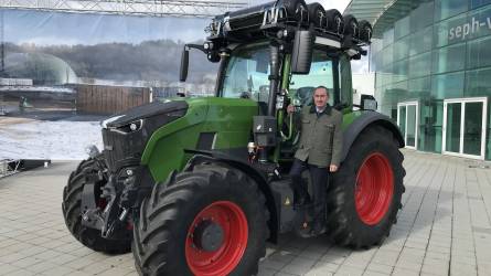 A Fendt bemutatta a hidrogén meghajtású traktor prototípusát