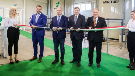 Új üzemet nyitott az AGRITURF 2022 Zrt. Mezőkövesden
