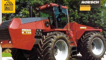 Német-orosz Horsch traktor készült, de aztán 20 éve lefújták a projektet