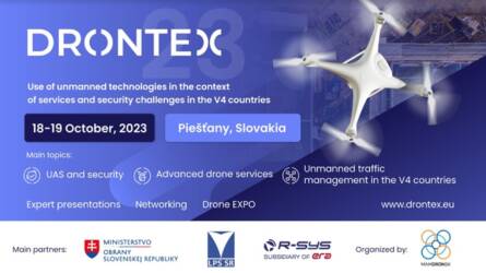 DRONTEX 2023 konferencia – Szlovákia