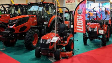 Verbis: megérkeztek a minőségi Kioti traktorok