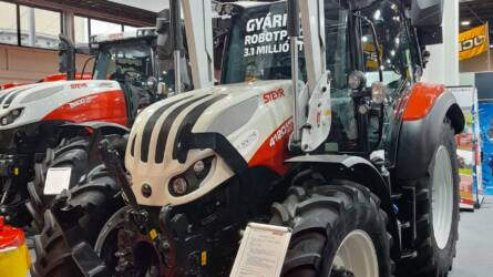 Magtár: prémium minőségű öntözőberendezések és továbbfejlesztett Steyr traktorok