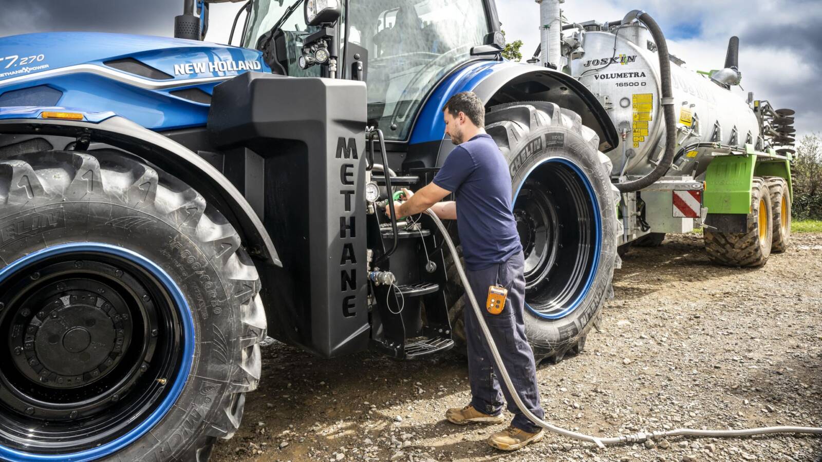 Saját biogázüzem esetén nem kérdés, hogy a legkifizetődőbb választás a metánüzemű traktor