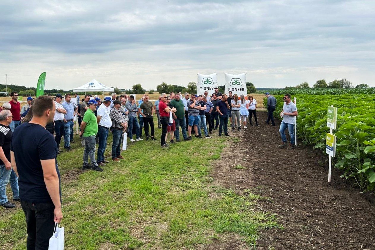 A Corteva Portfólió Farm bemutató dombóvári helyszíne