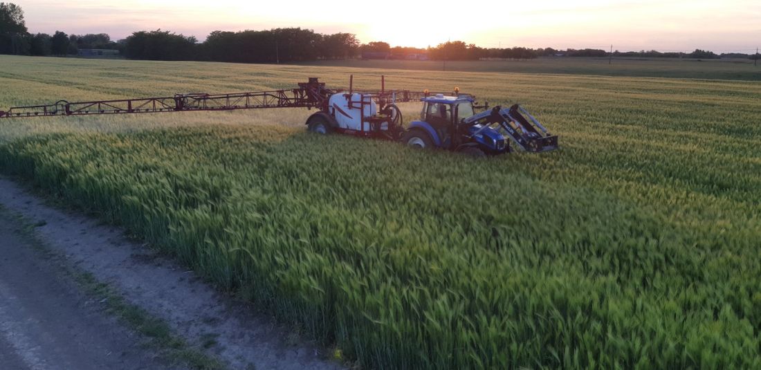 Növényvédelmi munkákhoz is megfelelők a középkategóriás New Holland erőgépek