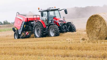 Massey Ferguson RB 4160 V Xtra prémium minőségű változókamrás körbálázók készletről szezonra!