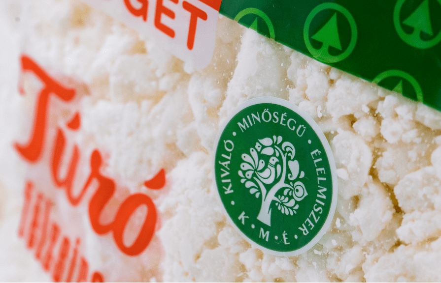 A Kiváló Minőségű Élelmiszer alapfokozata - forrás kme.hu