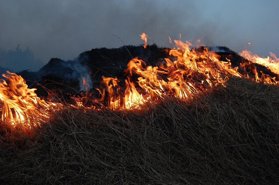 A felügyelet nélkül hagyott tűz hatalmas károkat okozhat