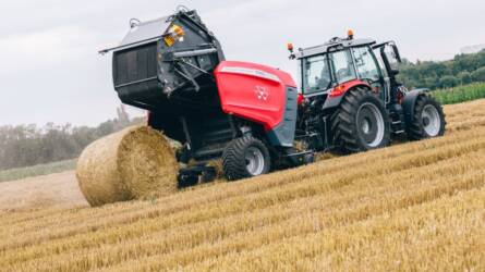Massey Ferguson RB 4160 V Xtra prémium minőségű változókamrás körbálázók készletről szezonra!
