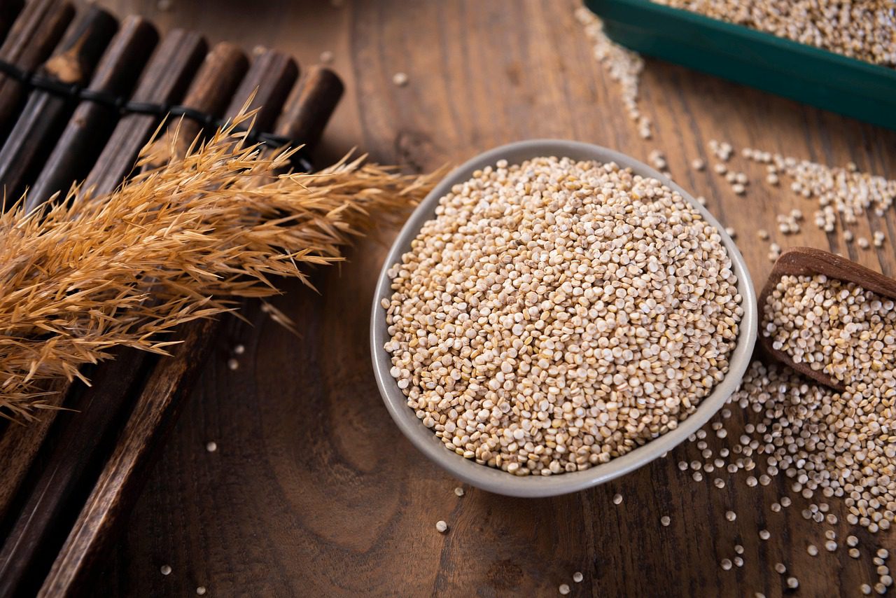 A quinoa gluténmentes lisztjének rosttartalma kiemelkedően magas