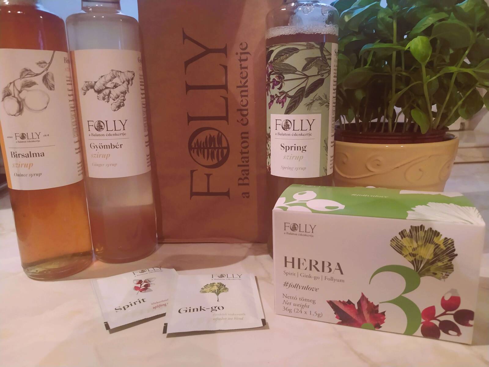 Tea, szörp, növény és bor - mind az arborétumból