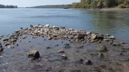 Sosem látott római kincs került elő a Dunából, az alacsony vízállás nélkül nem találták volna meg